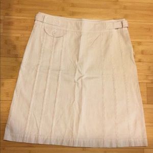 Mango MNG striped skirt sz 8